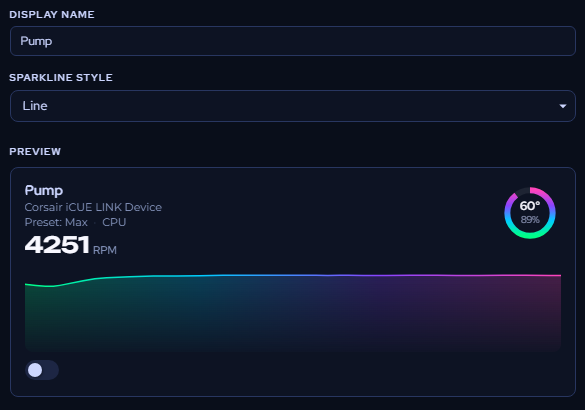 Text to Gradient result