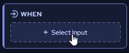 Select Input dropdown