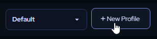 New Profile button